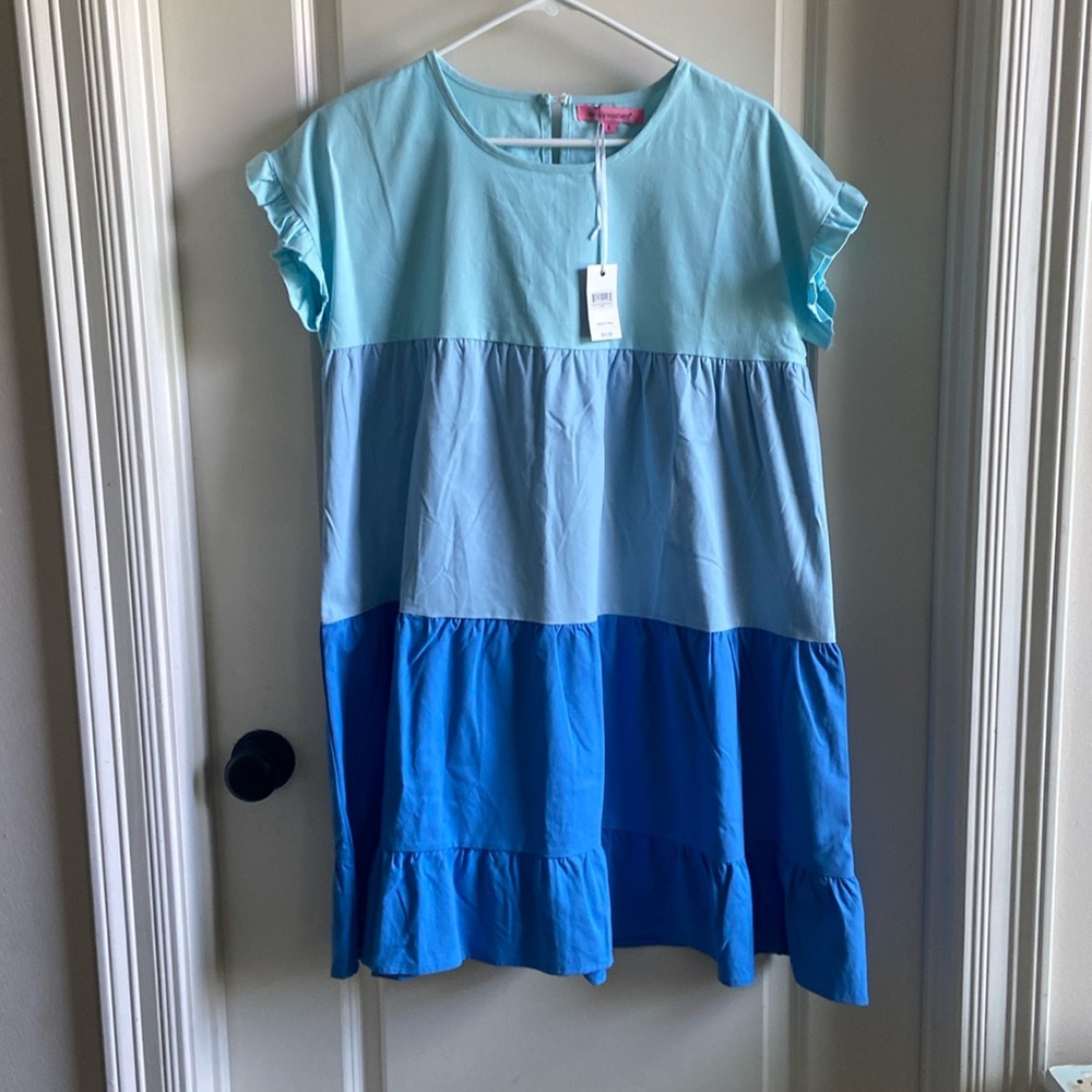 Simply Southern color block dress large